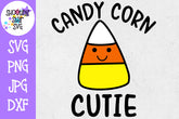 Candy Corn Cutie SVG - Fall SVG - Halloween SVG